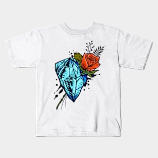 The sapphire and the rose flash tattoo Kids T-Shirt